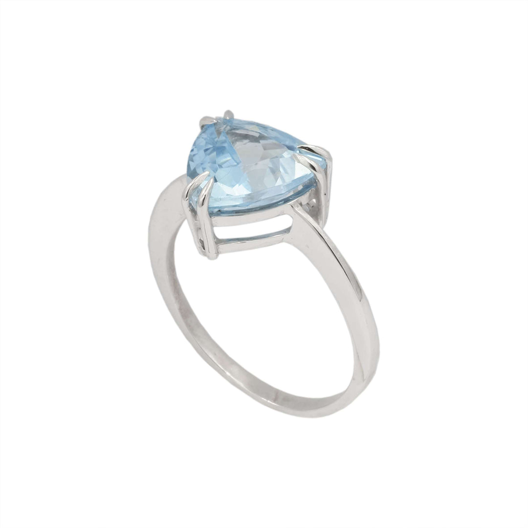 ANEL KANJU OURO BRANCO TOPÁZIO AZUL