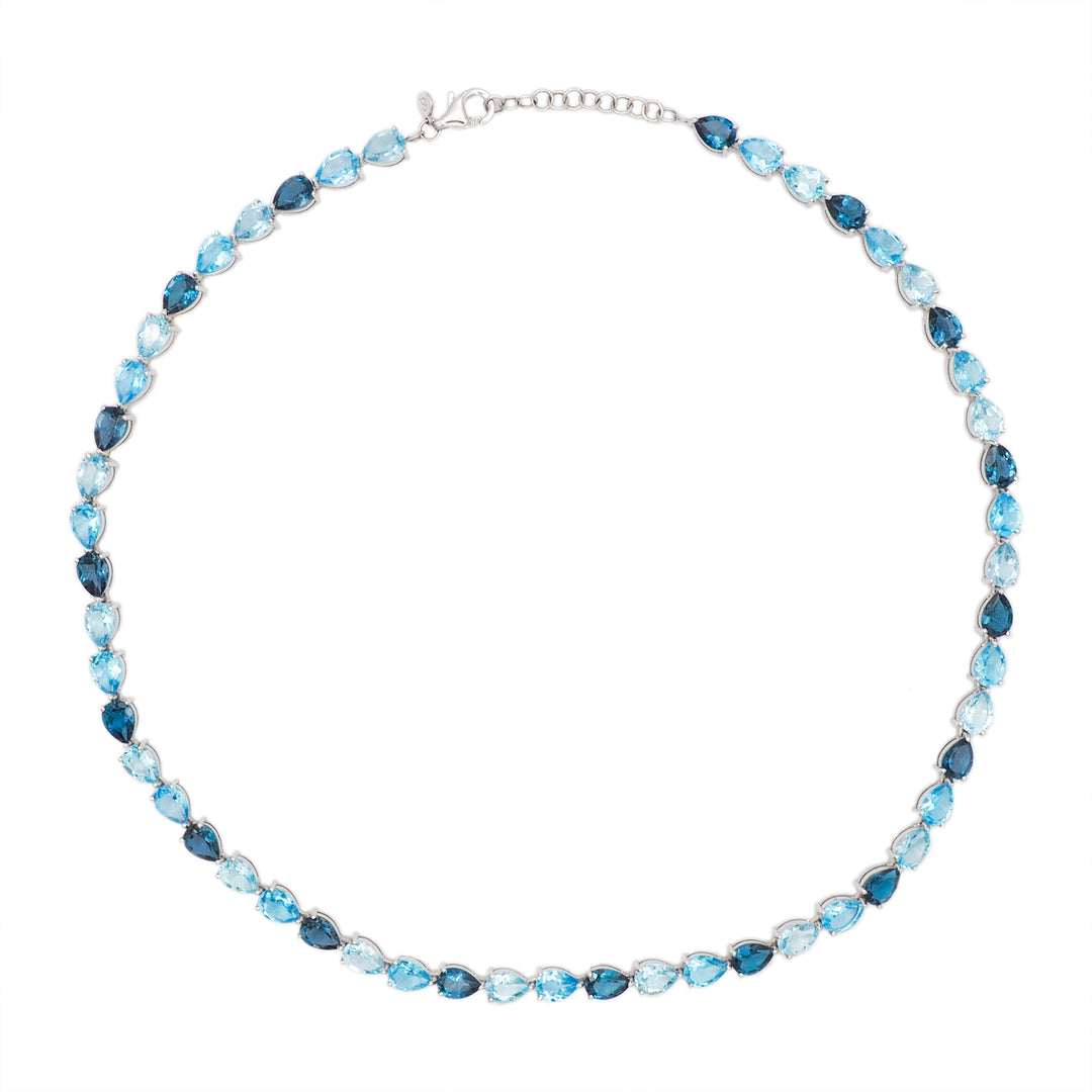 GARGANTILHA RIVIERA IMAGO OURO BRANCO TOPÁZIO SKY TOPÁZIO SWISS TOPÁZIO LONDON