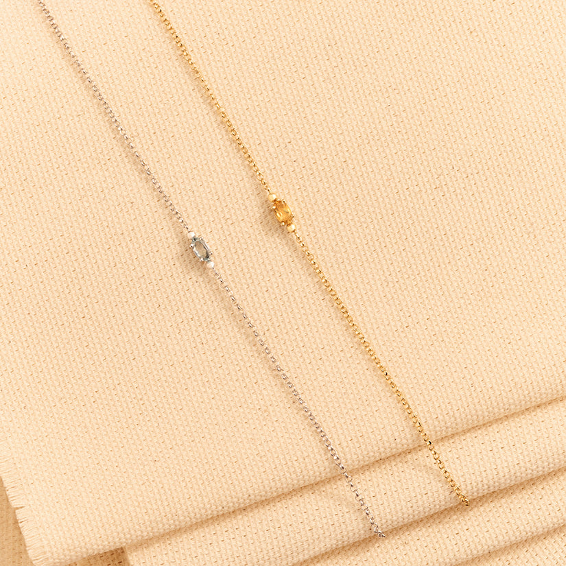 PULSEIRA FRIDA OURO AMARELO E CITRINO