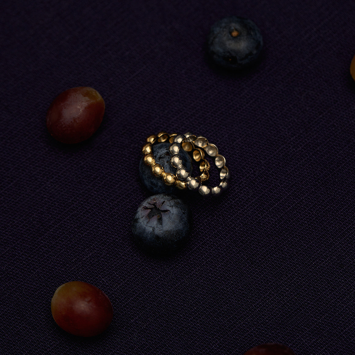 Aliança esferas galileu ouro amarelo