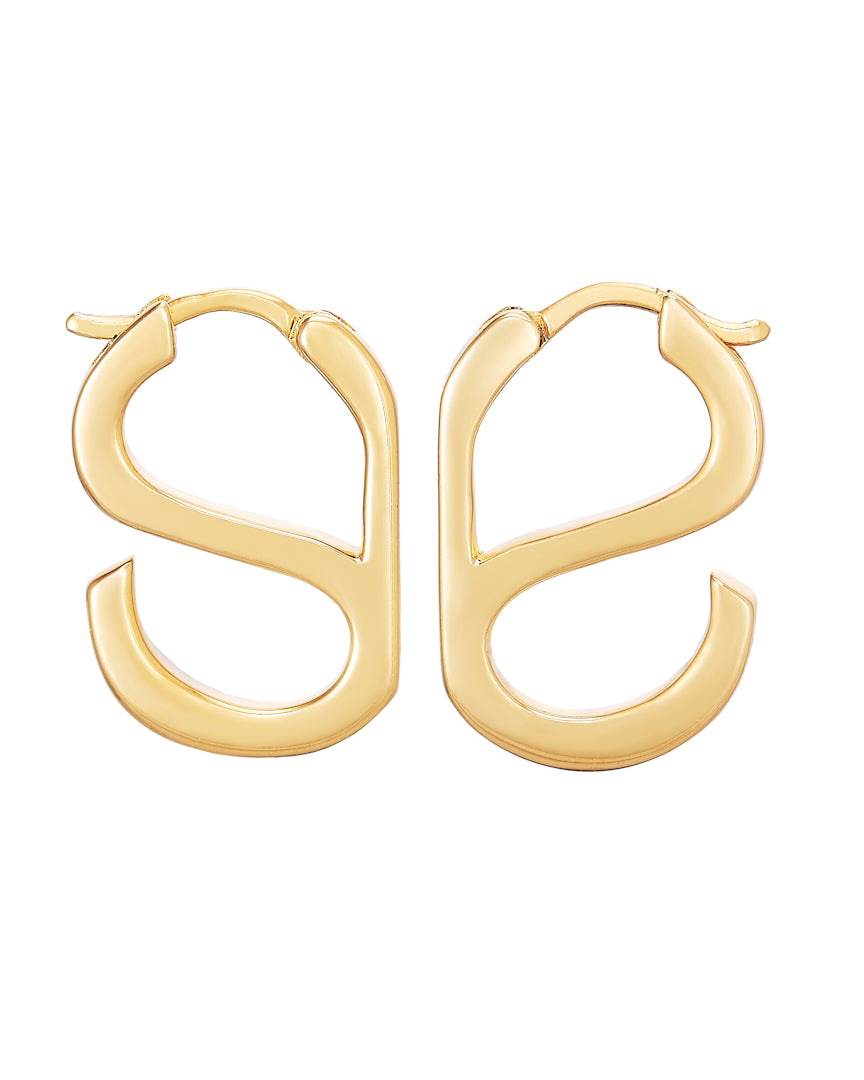 ARGOLA LS PRATA COM BANHO DE OURO AMARELO