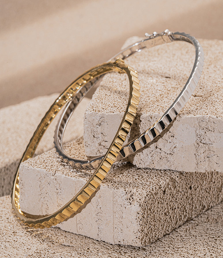 PULSEIRA TENDA OURO BRANCO